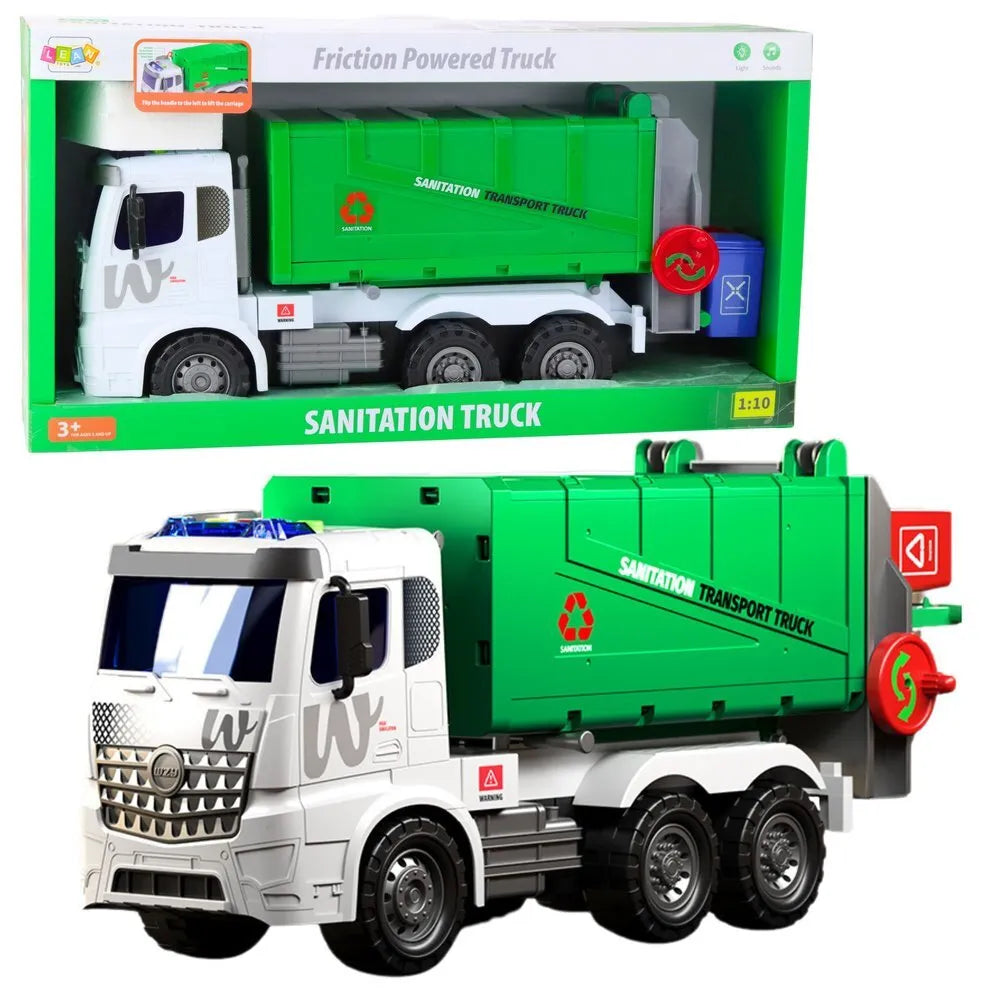 1:10 šiukšliavežė su šviesos ir garso efektais – 52,5 cm